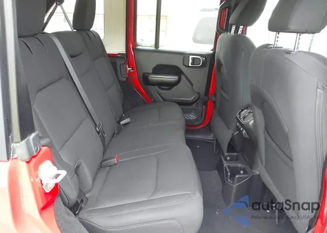 2020 Jeep Wrangler Unlimited Sport S 4X4 из США, поврежденный, VIN 1C4HJXDN7LW281357